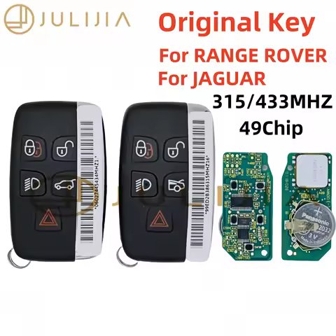 JULIJIA Original OEM Smart Remote Key fob 315/434MHZ for Land Rover Range Rover Sport Evoque Vogue f