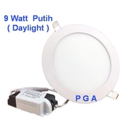 9W Round Led Panel Light Daylight White 9W Round Thin Downlight/