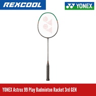 YONEX | Astrox 99 Play Badminton Racket | 3rd GEN | Black Green | 4UG5
