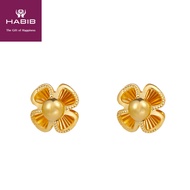 HABIB Sylvie Gold Earring, 916 Gold