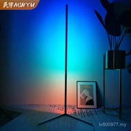Sudut Mood Sofa Lampu Lantai Moden Garis Bilik Tidur Romantik Ruang Tamu Suasana Lampu Lampu Meja La