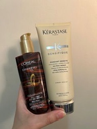 Kerastase 護髮 + Loreal 髮油