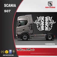 SCANIA TRUCK BODY STICKERS SET SCANIA S07
