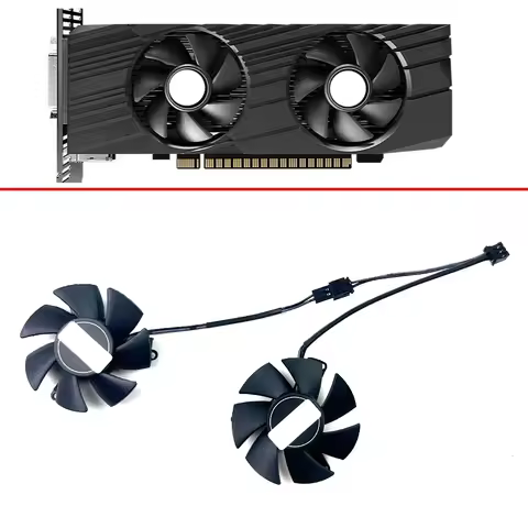 Cooling Fan 2pin 3pin 46mm For Gigabyte GTX 1650 GTX1650 D6 OC Low Profile 4G GTX1630 OC 0.19A FS125