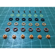 BENZ 6-Cylinder Injector Repair Kit Stainless Steel Filter Oil E20 E85 91 95 1 Set 36 Pieces