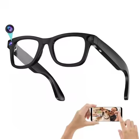 G300 Smart AI Glasses 800W pixel AI Shooting Camera HD Photo Video Voice Call Translation G300L Wate