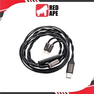 Kinera Celest Ruyi Pro, Headphone Upgrade Cable: USB-C IEM Cable with Detachable Boom Microphone Cab