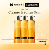 [Bundle of 3] Neutrogena Rainbath Body Shower and Bath Gel 946ml Cleanser