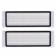 [Little Abby]2PCS Washable Replacement HEPA Filter for Xiaomi Vacuum 2 Roborock S50 S51 MI Robot Vacuum Cleaner P