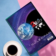 2 Win A4 Ruled Pad 60gsm - Side Open (50 sheets including covers)