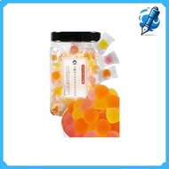 Yakushima Fruit Gummies Assortment Large Volume [ Plums / Tankan / Passion Fruit 3 kinds mix ] Pouch gift Individually wrapped for business use Bulk Sweets Cute Sweets Gummies Soft Gummies Sensei Shokai [ Pinched ] 500g