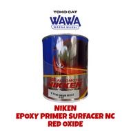 cat dasar Nikken Epoxy Primer Surfacer meni merah Primer Red 1kg anti karat