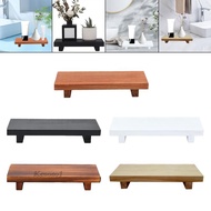 [Kesoto1] Wood Column Stands, Presentation Tablet, Candle Holder, Plants, Multifunctional, Soap Shel