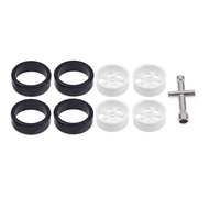 K969-01 K969-02 Wheel Rim Hub with Tire for K969 K979 K989 K999 P929 P939 1/28 RC Drift Car Spare Pa