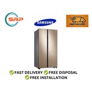 SAMSUNG RS62R5006F8 647L SPACEMAX SIDE-BY-SIDE DOOR FRIDGE ( 3 TICKS )