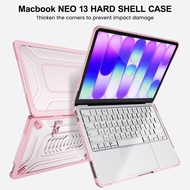 Full Protection Case for Apple Mac Book Neo 13 2026 A3404 Anti-abrasion Clear Top Laptop Case for Ma