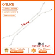 LED Backlight Strip 9Leds สำหรับ Samsung 32 TV D3GE-320SM0-R2 D3GE-320SM0-R1 2013SVS32 DF320AGH-R3 U