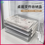 Desktop File Storage Box Printing Paper Box A3 Transparent Storage Office A4 File Box Paper Material File Box 7trg