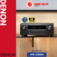 DENON AVR-X2800H 7.2CH DOLBY ATMOS DTS-X 8K ULTRA HD AV RECEIVER / AMPLIFIER