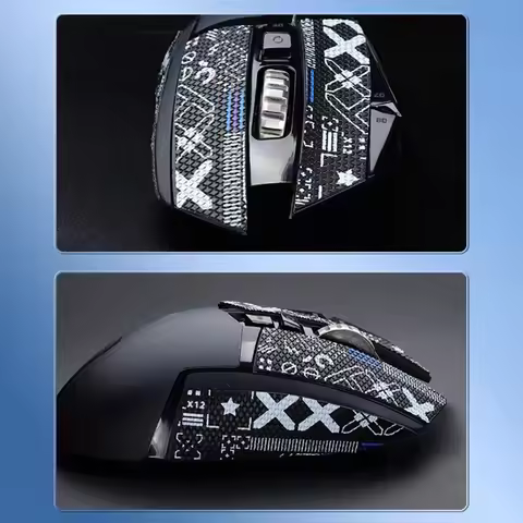 Ergonomic Comfort Grip Tape For Logitech G502 Hero – Sweat-Absorbent Anti-Slip Sticker, Enhance Gami