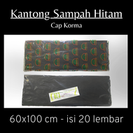 Kantong Sampah Hitam - Trash Bag Hitam. Ukuran 60x90 cm 80x10 cm 100x120 cm. Kresek sampah jumbo plastik sampah besar kantong sampah hitam plastik PE sampah kresek sampah tebal kantong sampah tebal plastik sampah kuat plastik sampah tebal kuat