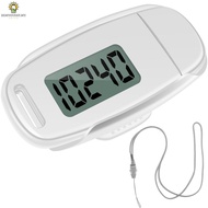 3D Pedometer Accurate Step Counter Reusable Step Tracker Portable Walking Step Counter with Backligh