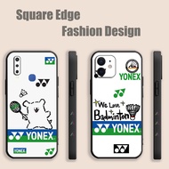 Casing For Vivo Y01 T1 Y55 X80 Pro Y02s Y16 Y02A Y36 Yonex Badminton Racket anime OAP02 Phone Case Square Edge