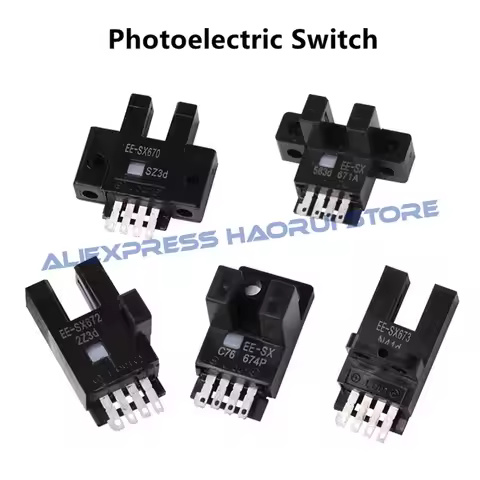 1Pcs Photoelectric Switch Sensor EE-SX670 EE-SX671 EE-SX672 EE-SX673 EE-SX674 EE SX670A SX671A SX672