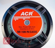 SPEAKER 15 INCH ACR CLASSIC FAR 1580 PA CLASSIC 500 WATT ORIGINAL ASL