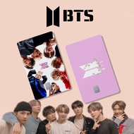 Skin Card, ATM BTS Theme (P2) | Decorative ATM Card Sticker, Apartment Card - Waterproof