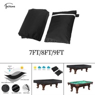 tachiuwa Pool Table Cover 8ft 7ft 9ft Snooker Waterproof Tearproof Billiards Felt Protector for Game