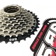 Sprocket gear 8 Speed drat ulir megarange OXO