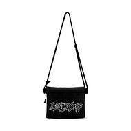 LXNTX Men's sling bag, black sling bag, free sticker