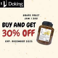 DOKING JAM HONEY GRAPE FRUIT 1.5KG | DEC2025 EXPIRY | Milk Tea I Beverages I Desserts