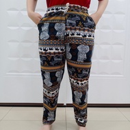 🔥READY STOCK 🔥 Batik Elephant Pant  Batik Gajah Seluar Panjang Kain Sejuk 大象长裤