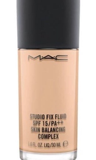 MAC 專業無瑕霧鏡粉底 studio fix fluid SPF15 PA++ 遮瑕 持久 粉底