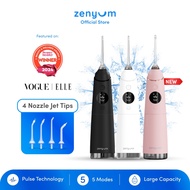 Zenyum Water Flosser Pro (White/Black/Pink) - Rechargeable, Dental Care, Water Resistant