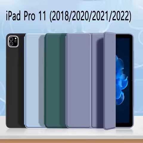 For iPad Pro 11 1st 2nd 3rd 4th Generation Soft Silicone Case, For iPad Pro 11 2018 2020 2021 2022 M