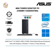 Asus V500MV-13420H047WS-8-W11 Mini Tower Desktop PC (i5-13420H, 8GB, 512GB, Intel, W11H, Off Home 20