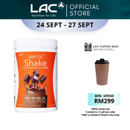 [Expiry Jul 2027] LAC LeanCut Shake Dutch Cocoa (672g) Low Calories High Protein Complete Meal Repla