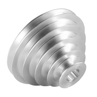 (IPSY) 25mm Bore Aluminum Pagoda Wheel A Type 5 Step Pagoda Pulley Wheel for Timing Belt