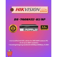 *HIKVISION, DS-7608NXI-K1/8P, HIKVISION NVR