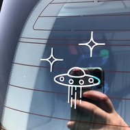[P-A761] Ufo Car Sticker Reflective Sticker Windshield Waterproof Car Sticker