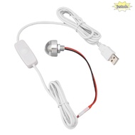 JUSTO LED Spotlight, 5V USB Powered Stepless Dimming Spotlight, Portable Dimmable Breathing Mode and