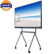 QM🍅 CASVETCanshengZJ03TV Bracket AIO Touch Screen Monitor Rack Smart Video Conference Flat Whiteboard Cart50-80Inch TV X