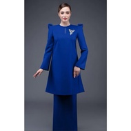 RIZMAN RUZAINI RR BASIC KURUNG ELECTRIC BLUE SIZE L NEW WITHOUT TAG