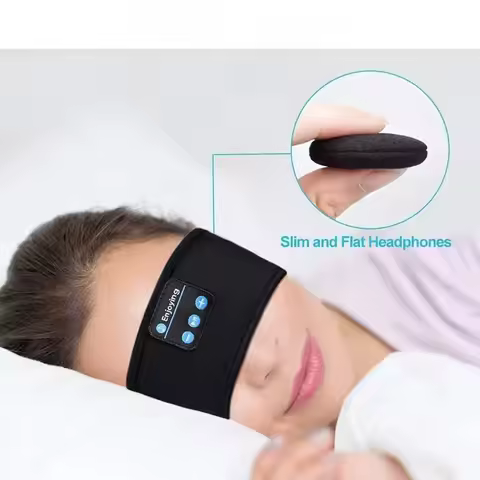 Cross-border bluetooth music sleep blindfold comfortable blindfold sleep headset sports yoga bluetoo