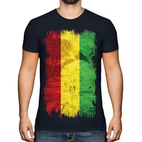 Bolivia Grunge Flag Men T-Shirt Buliwya Volívia Wuliwya Bolivia