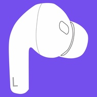 A2699 Asli, Penggantian Sebelah Telinga Kiri Sahaja, OEM Earbud Telinga Kiri Tunggal A2931, A2698, u
