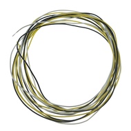 KAISH 19.5ft 22awg PVC Coated Electric Guitar Hookup Wire 22 Gauge Guitar Wiring Harness Wires Black